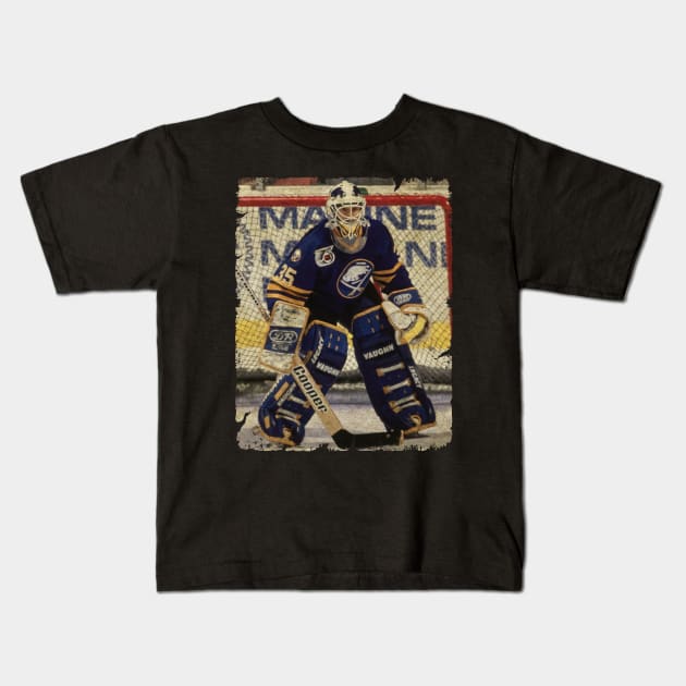 Tom Draper - Buffalo Sabres, 1993 (37 GP) Kids T-Shirt by Momogi Project